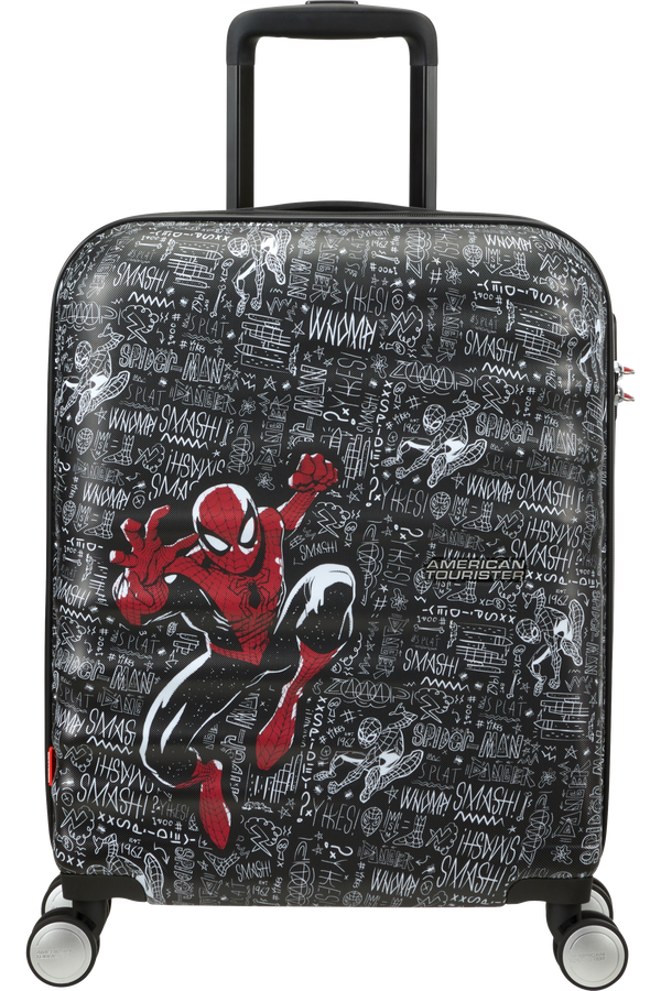 American Tourister Wavebreaker Disney Spinner 55cm  Spiderman Sketch