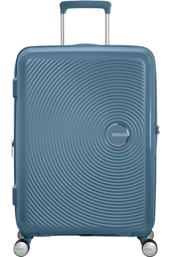 American Tourister Soundbox Spinner Expandable 67cm  Stone Blue