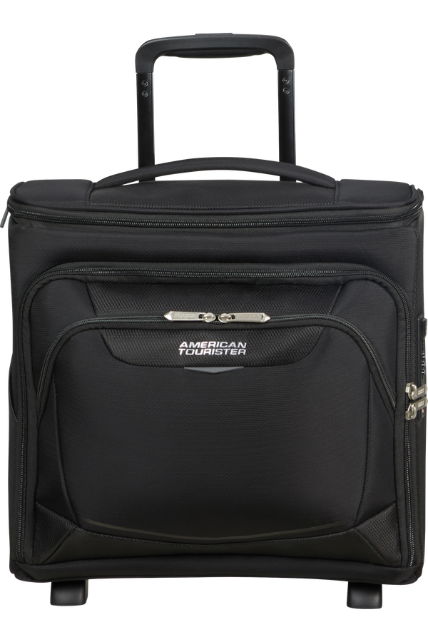 American Tourister SummerRide Upright Underseater Expandable Tsa Czarny