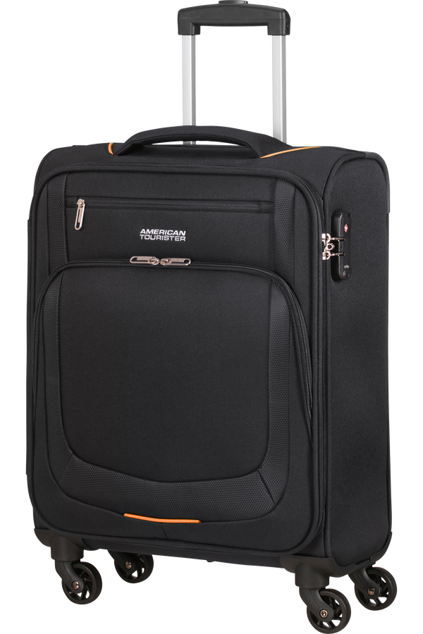 American Tourister Summer Session Spinner TSA 55cm  Black/Orange